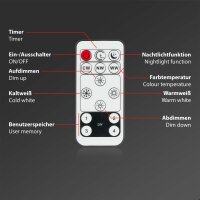 Deckenleuchte Briloner LED Panel 23W CCT Fernbedienung 3000lm