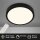 LED Deckenleuchte Aufbauleuchte Lichtfarbe, Schwarz, 22 Watt, dimmbar – Briloner