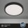 LED Deckenleuchte Sternenhimmel, Schwarz, 24 Watt, 4000K, Sternenhimmel-Effekt – Briloner