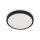 LED Deckenleuchte Sternenhimmel, Schwarz, 24 Watt, 4000K, Sternenhimmel-Effekt – Briloner
