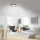 LED Deckenleuchte Sternenhimmel, Schwarz, 24 Watt, 4000K, Sternenhimmel-Effekt – Briloner