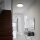LED Deckenleuchte Simpa, Schwarz, 18 Watt, 3000K, Backlight-Effekt, Ø 35,5 cm – Briloner