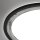 LED Deckenleuchte Silver Crafted, Schwarz, Silber, 22 Watt, dimmbar, CCT einstellbar – Briloner