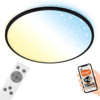 Deckenleuchte Briloner Sternenhimmel Ø49cm LED 42W SmartHome Deckenlampe