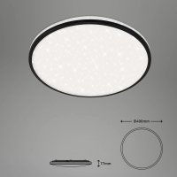 Deckenleuchte Briloner Sternenhimmel Ø49cm LED 42W SmartHome Deckenlampe