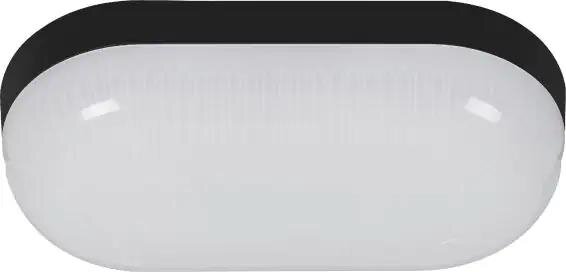 Telefunken Lanka LED Kellerleuchte 15W Wand- und Deckenleuchte Schwarz