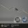 LED Deckenlampe Glitzer-Effekt, Schwarz, 24 Watt, 3000K, Backlight-Effekt – Briloner
