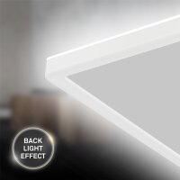 BRILONER Slim LED Panel 58x20cm | Ultraflach, 4000K &...