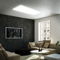BRILONER Slim LED Panel 58x20cm | Ultraflach, 4000K & Backlight