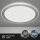 LED Deckenlampe Sternenhimmel, Nickel-Matt, 15 Watt, 1500lm, 4000K, Backlight-Effekt – Briloner