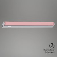 Unterbauleuchte Briloner LED Silber Lichtfarbe verstellbar 54,5 cm schwenkbar