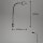 Klemmlampe Klemmleuchte, Schwarz, 10 Watt, E27-Fassung, schwenkbar, 41 x 74 cm – Briloner