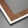 Deckenleuchte Briloner Frame LED 45W 56CM Deckenlampe CCT Dimmbar Fernbedienung Schwenkbar Holz Schwarz