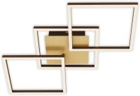 Deckenleuchte Briloner Frame Goldfarbig LED dimmbar...