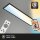 Deckenleuchte Briloner LED 28W 100CM Deckenlampe SmartHome Dimmbar CCT Panel Fernbedienung Schwarz