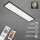 Deckenleuchte Briloner LED 28W 100CM Deckenlampe SmartHome Dimmbar CCT Panel Fernbedienung Schwarz