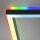 Deckenleuchte Briloner Frame LED 42W 119,5CM Deckenlampe CCT RGB Backlight Dimmbar Fernbedienung Schwenkbar Schwarz