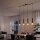 4-flammige Pendelleuchte Retro, Schwarz, 4 x E27 max. 60W, 85 x 110 cm – Briloner
