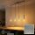 4-flammige Hängeleuchte Retro, Antik-Silber, 4 x E27 max. 60W, 85 x 10 x 110 cm – Briloner