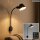 Wandlampe Wandleuchte, Schwarz, 10 Watt, E27-Fassung, schwenkbar, 50 cm – Briloner