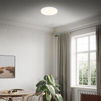 LED Deckenlampe Aufbauleuchte, Weiß, 24 Watt, 3000K, Ø 38 cm – Briloner