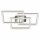 Deckenleuchte Briloner Frame LED 57W 80CM Deckenlampe Glitzereffekt Dimmbar 3000K