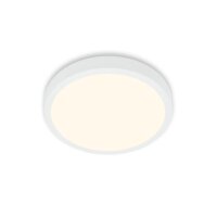 LED Deckenlampe, weiß, 16 Watt, Warmweiß, Ø 28 cm – Briloner