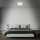 LED Deckenleuchte Sternenhimmel, Schwarz, 15 Watt, 4000K, Backlight-Effekt – Briloner