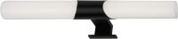 Spiegelleuchte Briloner 12 Watt LED Schwarz 47 cm...