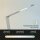 Tischleuchte Briloner LED 6,5W 45CM Tischlampe Dimmbar CCT Touch USB Schwenkbar Büroleuchte Silber