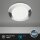 LED Deckenlampe Sternenhimmel, Chrom, 15 Watt, 4000K, Sternenhimmel-Effekt, IP44 – Briloner