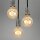 LED Deckenleuchte Retro, Silber-Antik, 3x60W (exkl.), Ø 19 cm – Briloner