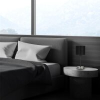 Tischleuchte, Antik-Silber / Schwarz, 25 Watt (exkl.), IP20, 28,5 cm – Briloner