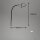 Wandlampe Leselampe, Chrom matt, 10 Watt, E27-Fassung, 8 x 55 cm – Briloner