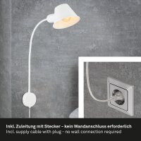 LED Wandleuchte, Weiß, 10 Watt (exkl.), 50 cm – Briloner