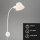 Wandleuchte, Weiß, 10 Watt, E27-Fassung, 50 cm – Briloner