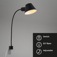 Wandleuchte Briloner E27-Fassung  Wandlampe Schwenkbar...