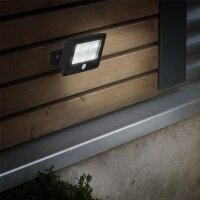 Briloner Lero LED Sensor Bewegungsmelder Batterie betrieben schwarz