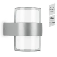 Telefunken LED Außenwandleuchte Up & Down 16W...