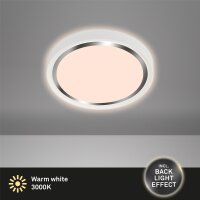LED Deckenleuchte Kahiko, Weiß, 15 Watt, 3000K,...