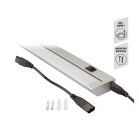 Unterbauleuchte, Titan, 8,5 Watt, schwenkbar, 56 x 6,1 x 3 cm – Telefunken