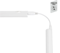 Unterbauleuchte, Weiß, 14 Watt, 1400lm, 3000/4000/6500K, CCT einstellbar – Telefunken