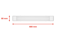 Deckenleuchte Telefunken Kellerleuchte LED 24W 60CM 4000K Functional Light Weiß