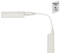 Unterbauleuchte, Weiß, 8,3 Watt, 57,5 x 2,5 x 3 cm, für den Festanschluss – Telefunken