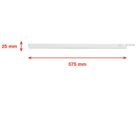 Unterbauleuchte, Weiß, 8,3 Watt, 750lm, 3000K, 57,5 x 2,5 x 3 cm – Telefunken