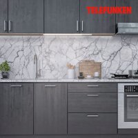 Unterbauleuchte Telefunken Unterbaulampe LED 10W 57,5CM 4000K Schalter Silber