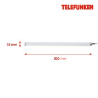 Unterbauleuchte Telefunken Unterbauleuchte LED 7W 50CM 4000K Dimmbar Infrarot-Sensor Silber