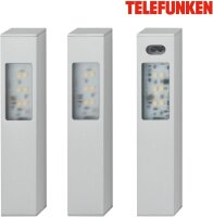 Unterbauleuchten Telefunken 3er Set Aluminium LED Sensor