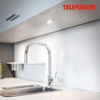 Unterbauleuchten Telefunken 3er Set Aluminium LED Sensor
