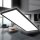 Deckenleuchte Briloner Panel schwarz Backlight LED 22W 58cm